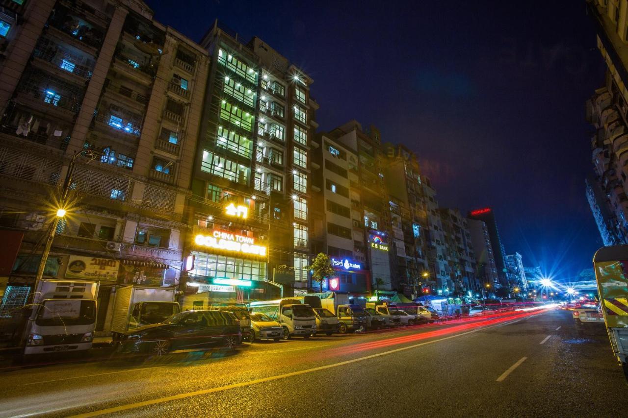 Golden Gate China Town Hotel Yangon Luaran gambar